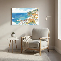 Bright Seaside Canvas Art