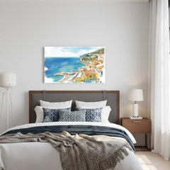 Bright Seaside Canvas Art