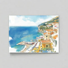 Bright Seaside Canvas Art