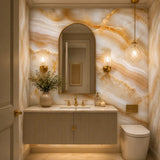 Champagne Onyx Mural Wallpaper