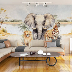 Safari Adventure – Kids Mural Wallpaper