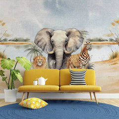 Safari Adventure – Kids Mural Wallpaper