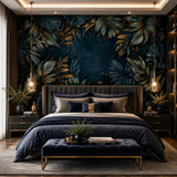 Midnight Tropica Mural Wallpaper