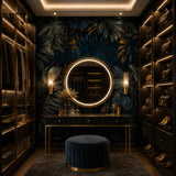 Midnight Tropica Mural Wallpaper