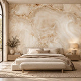 Cream Onyx Marble Mural