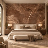 Mocha Breccia Marble Mural
