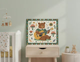 Whimsical Kids Room Poster Set – Illustrated Nursery and Children's Wall Art