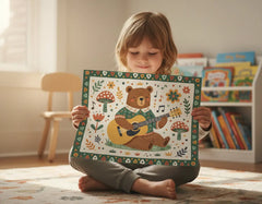 Whimsical Kids Room Poster Set – Illustrated Nursery and Children's Wall Art