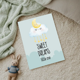 Cute Animals and Dream Quotes Nursery Posters – Kids Room Wall Art Set