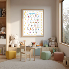 Kids Learning Wall Art