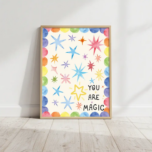 Colorful Dream Big Inspirational Posters – Kids Room Teen Wall Art Set