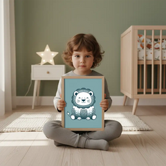Cute Animal Minimal Posters