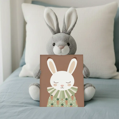 Cute Fox and Bunny Nursery Posters – Kids Room Wall Art Set