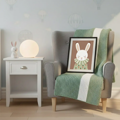 Cute Fox and Bunny Nursery Posters – Kids Room Wall Art Set