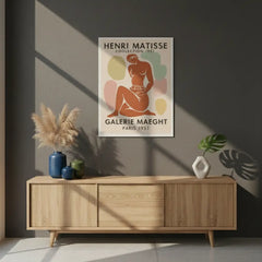 Matisse Inspired Abstract Female Figure Poster – Artistic Bedroom Wall Art