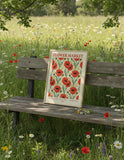 Vintage Flower Market Botanical Poster Set – Bedroom Living Room Wall Art
