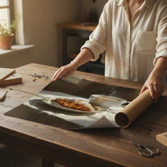 Cozy Coffee and Pastry Still Life Art Poster