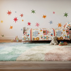 Colorful Star Wall Decal Set – Modern Star Stickers