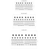 Stars Wall Decal Set – Nursery Kids Room Removable Celestial Sticker