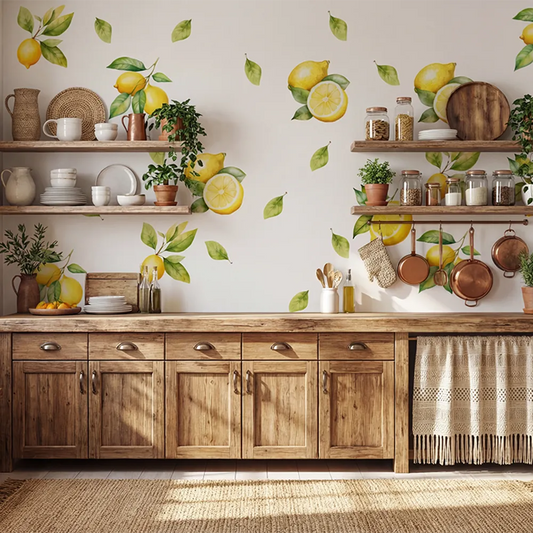 Fresh Lemons Wall Decal Set