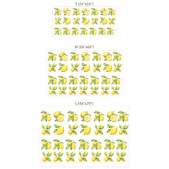 Fresh Lemons Wall Decal Set – Kitchen Dining Room Removable Sticker