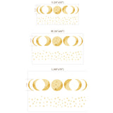 Moon Phases Wall Decal Set – Bedroom Teen Room Removable Sticker