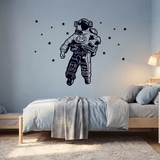 Astronaut Wall Decal for Kids Room – Space Boys Room Removable Sticker