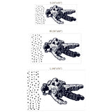 Astronaut Wall Decal for Kids Room – Space Boys Room Removable Sticker