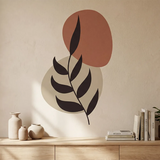 Boho Botanical Wall Decal – Bedroom Living Room Removable Sticker