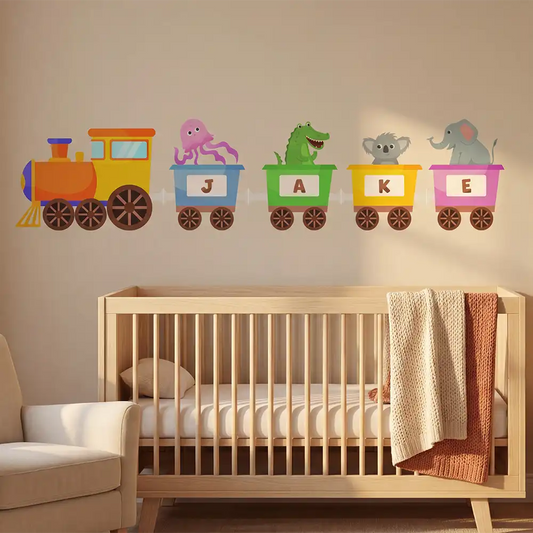 Personalized Name Train Sticker