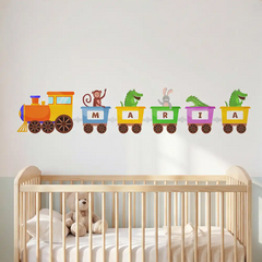 Personalized Name Train Sticker