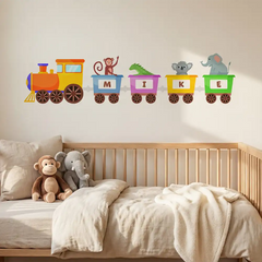 Personalized Name Train Sticker