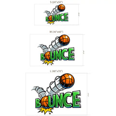 Basketball Bounce Sticker