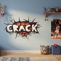 Crack Comic Sticker