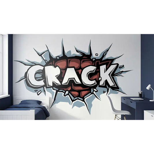 Crack Comic Sticker