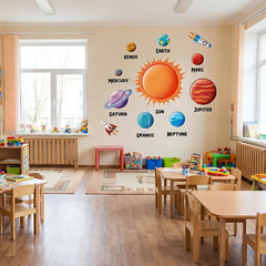 Solar System Sticker Set