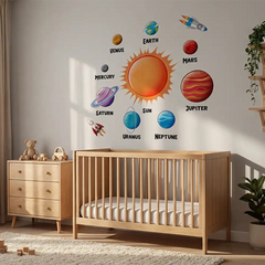Solar System Sticker Set