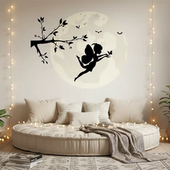 Fairy Moon Sticker
