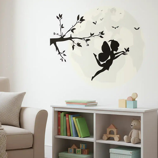 Fairy Moon Sticker