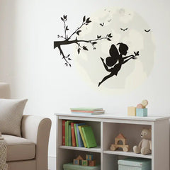 Fairy Moon Sticker