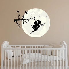 Fairy Moon Sticker