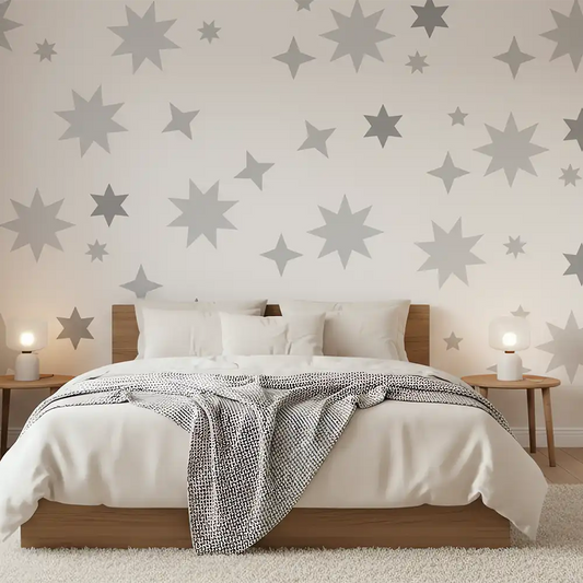 Minimal Star Vinyl Sticker Set