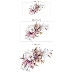 Neutral Floral Wall Sticker