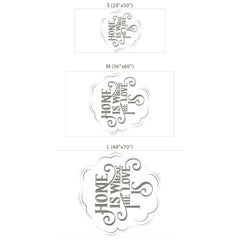 Quote Wall Art Decal – Inspirational Bedroom Office Removable Sticker