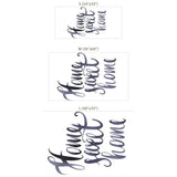 Home Decor Wall Decal – Living Room Entryway Removable Sticker