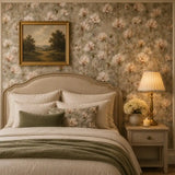 Ivory Sweet Pea Wallpaper