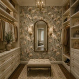 Ivory Sweet Pea Wallpaper