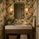 Blush English Rose Wallpaper