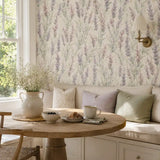 Lavender Meadow Wallpaper