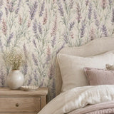 Lavender Meadow Wallpaper